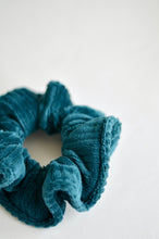Charger l'image dans la galerie, Chouchou velours côtelé bleu