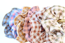 Charger l'image dans la galerie, Chouchou vichy jaune et beige