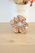 Charger l'image dans la galerie, Chouchou vichy jaune et beige