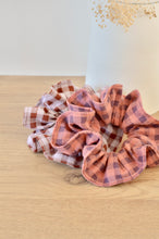 Charger l'image dans la galerie, Chouchou vichy violet et rose