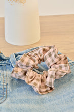 Charger l'image dans la galerie, Chouchou vichy Kaki et beige