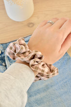 Charger l'image dans la galerie, Chouchou vichy Kaki et beige