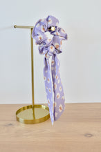 Charger l'image dans la galerie, Chouchou foulard Léopard lilas