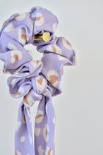 Charger l'image dans la galerie, Chouchou foulard Léopard lilas