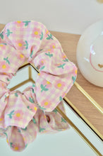 Charger l'image dans la galerie, Chouchou vichy / fleurs