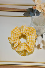 Charger l'image dans la galerie, Chouchou vichy jaune