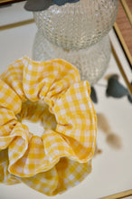 Charger l'image dans la galerie, Chouchou vichy jaune