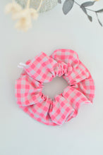 Charger l'image dans la galerie, Chouchou Vichy rose fluo