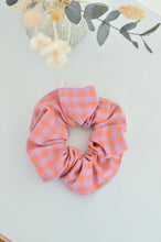 Charger l'image dans la galerie, Chouchou Vichy orange / violet