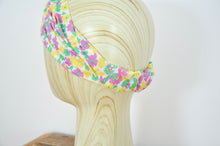 Charger l&#39;image dans la galerie, Headband fleurs violettes et jaunes
