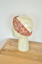 Charger l&#39;image dans la galerie, Headband fleurs oranges avec anneau

