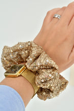 Charger l'image dans la galerie, Chouchou sequins dorés