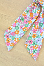 Charger l'image dans la galerie, Chouchou foulard fleuris coloré