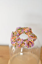 Charger l'image dans la galerie, Chouchou fleurs violettes