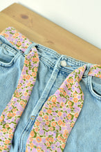 Charger l'image dans la galerie, Foulard fleurs violettes