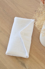 Charger l'image dans la galerie, Pochette à barrettes lin blanc