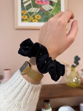 Charger l'image dans la galerie, Chouchou velours à pois