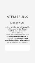 Charger l'image dans la galerie, Chouchou blanc Bobines et Confettis x Atelier NLC