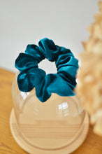 Charger l'image dans la galerie, Chouchou velours bleu canard