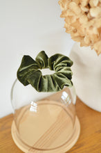 Charger l'image dans la galerie, Chouchou velours kaki