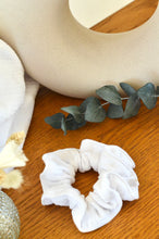 Charger l'image dans la galerie, Chouchou gaze de coton blanc