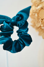 Charger l'image dans la galerie, Chouchou noeud bleu canard