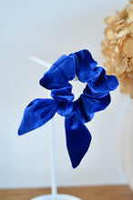Charger l'image dans la galerie, Chouchou noeud velours bleu roi