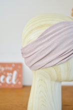 Charger l'image dans la galerie, Headband en jersey rose paillette