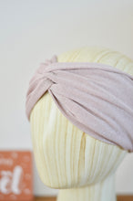Charger l'image dans la galerie, Headband en jersey rose paillette