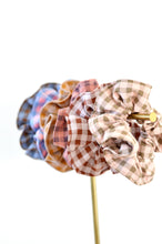 Charger l&#39;image dans la galerie, Chouchou vichy Kaki et beige
