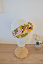 Charger l&#39;image dans la galerie, Headband kaki / rose / Jaune
