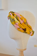 Charger l&#39;image dans la galerie, Headband kaki / rose / Jaune
